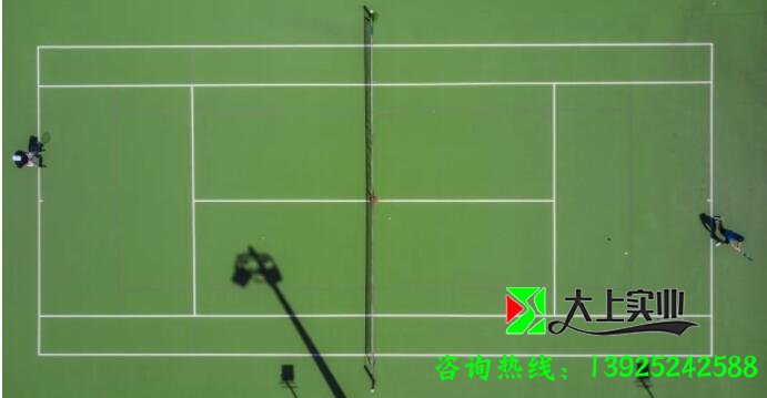 標(biāo)準(zhǔn)網(wǎng)球場尺寸、面積、畫線、地面材料說明