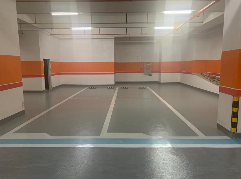 汕尾御景壹號(hào)地下車庫(kù)地坪漆